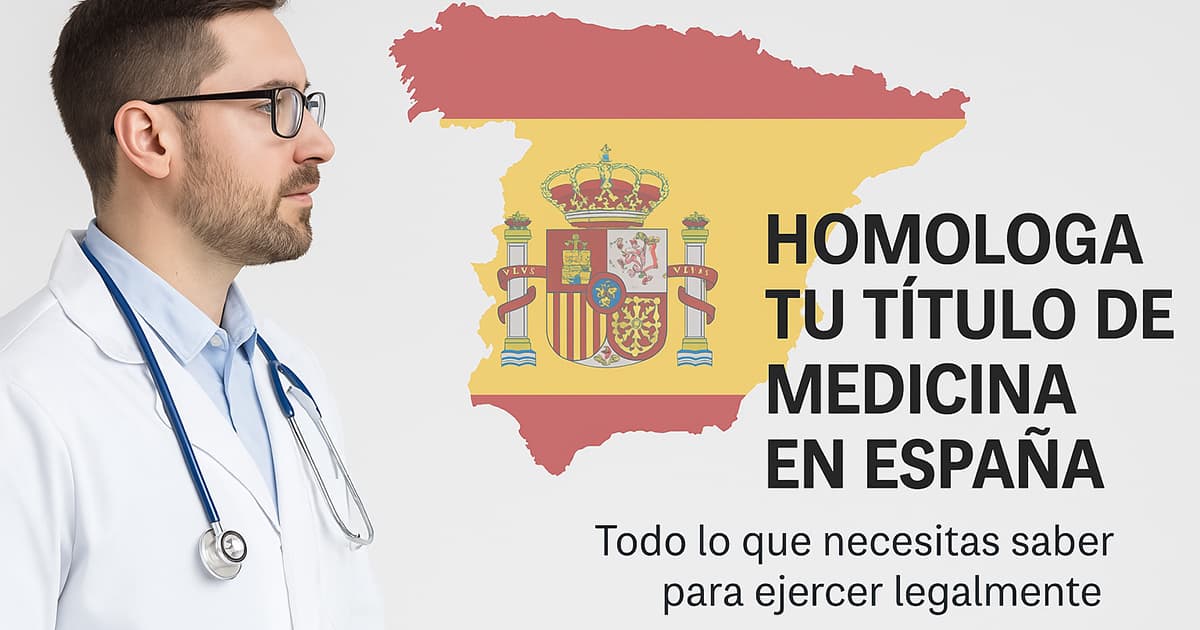 Lo que necesitas saber para homologar el título de medicina en España. Lo que necesitas saber para homologar el título de medicina en España.